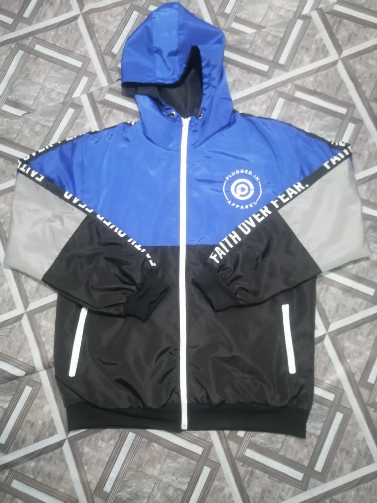 Faith Over Fear Windbreaker