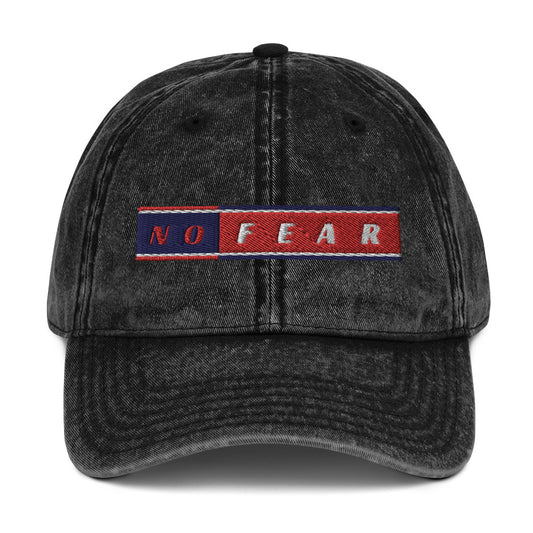 No Fear Vintage Cotton Twill Cap