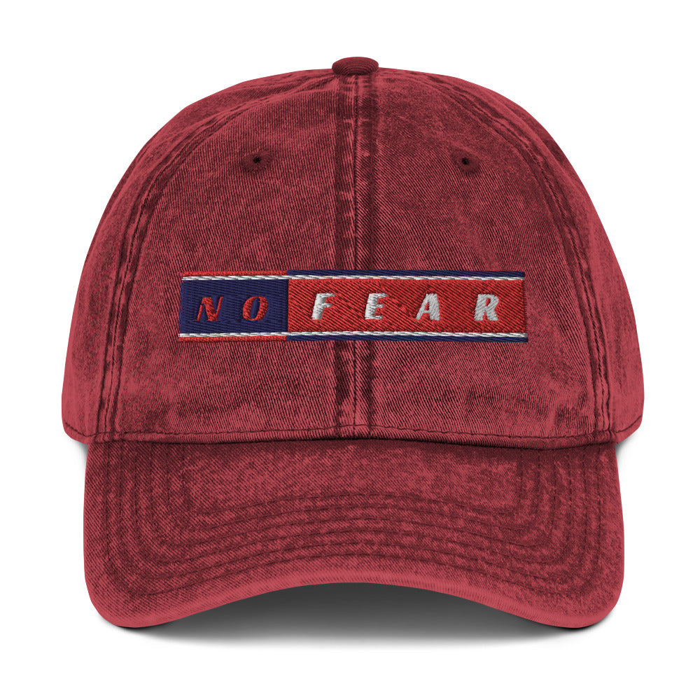 No Fear Vintage Cotton Twill Cap