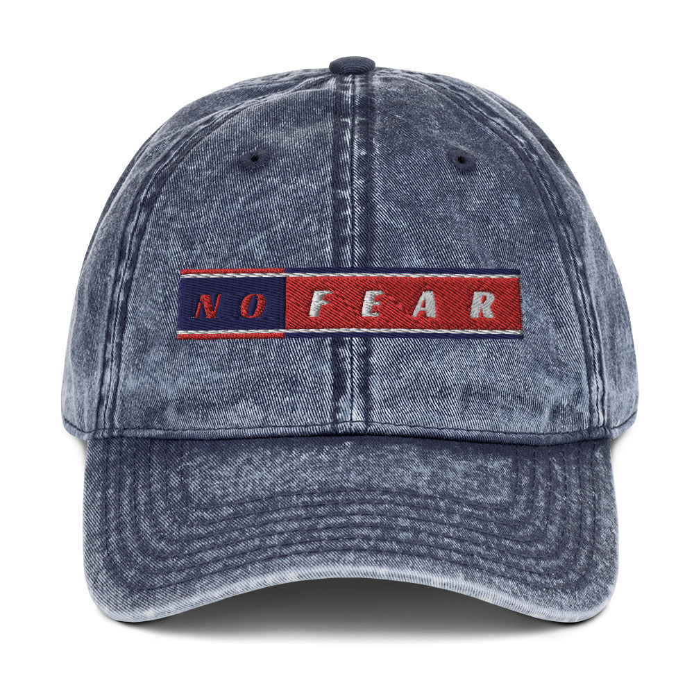 No Fear Vintage Cotton Twill Cap